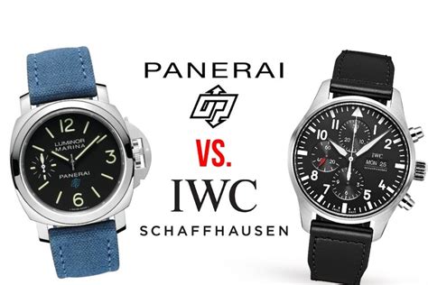 iwc oder panerai|Panerai vs IWC Watch Brand Overview and Comparison.